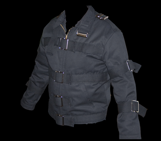 tension buckle bondage jacket